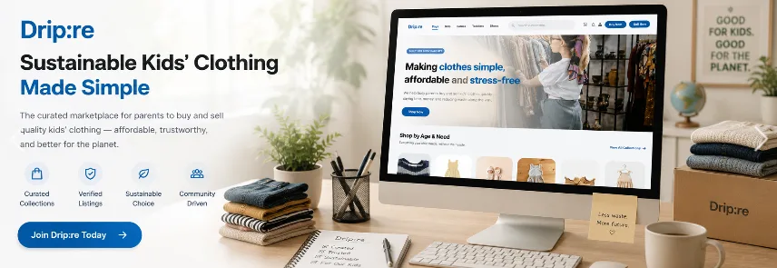 Drip:re marketplace interface